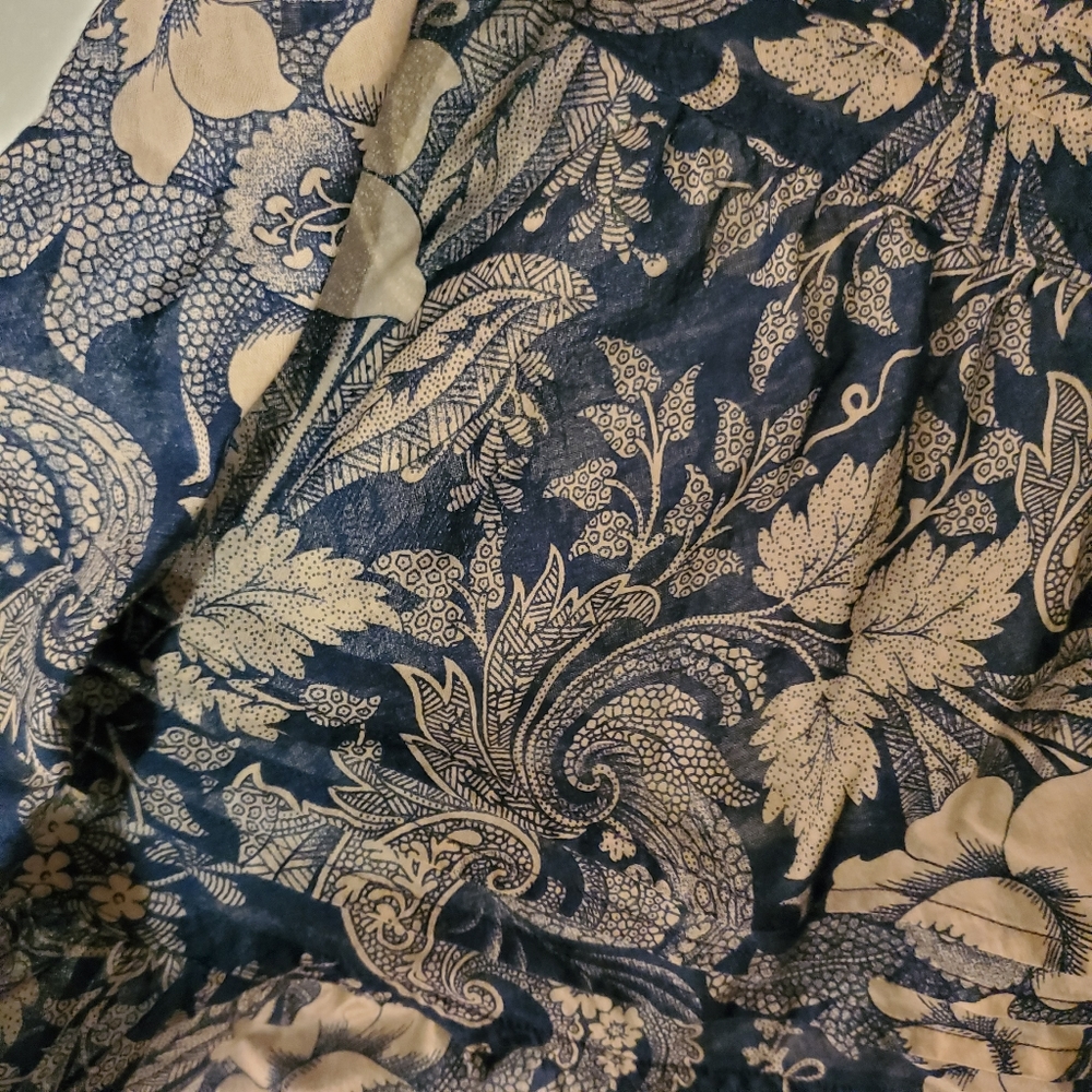 Floral Cotton Skirt - Picture 2 of 4